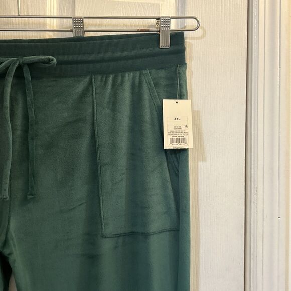 NWT Stars Above Women's 2XL Green Lounge Sleep Jogger Pants Soft Cozy Comfy - Picture 10 of 16